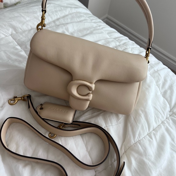 Coach Handbags - Coach Ivory Pillow Tabby 26